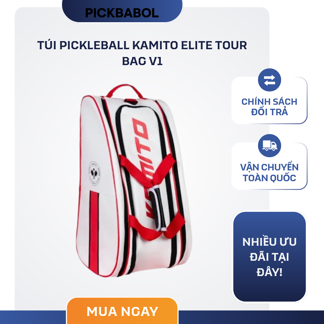  Túi Pickleball Kamito Elite tour bag V2 