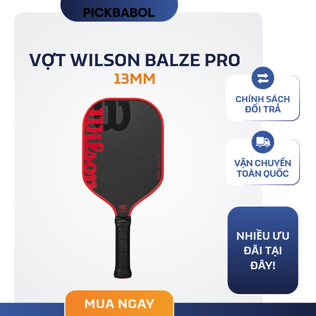  Vợt Wilson Balze Pro - 13mm 