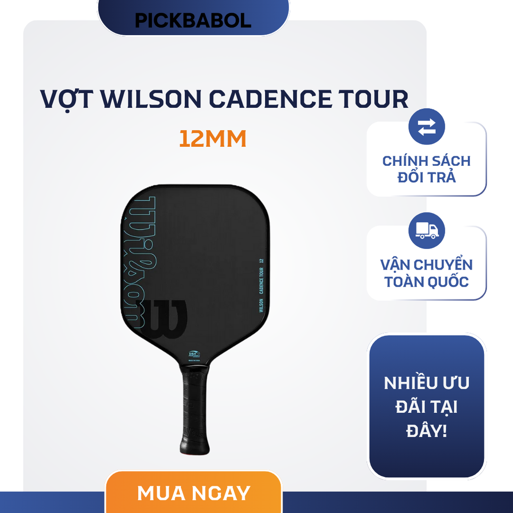  Vợt Wilson CADENCE TOUR - 12mm 
