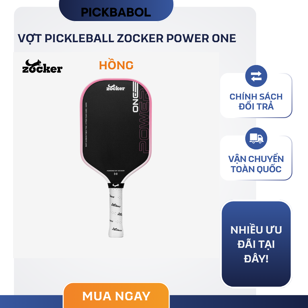  Vợt Pickleball Zocker Power One 