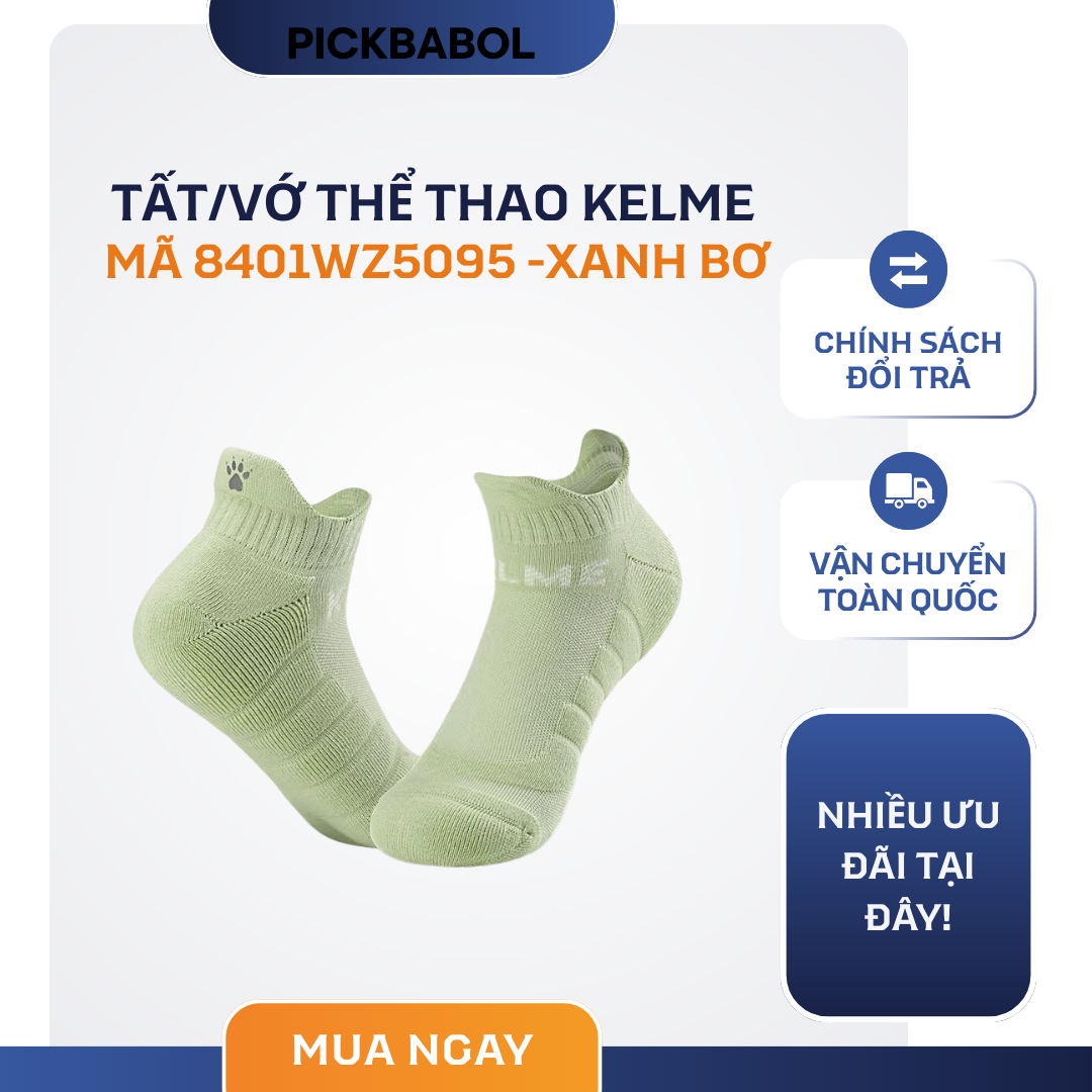  TẤT/VỚ THỂ THAO KELME - MÃ 8401WZ5095 