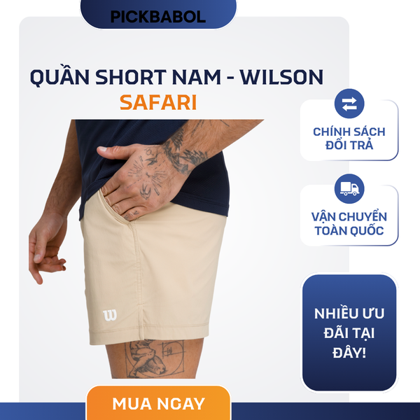  Quần short nam Wilson - Safari 
