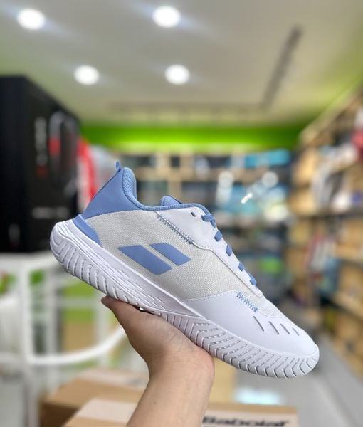  Giày Babolat SFX EVO Trắng Xanh 