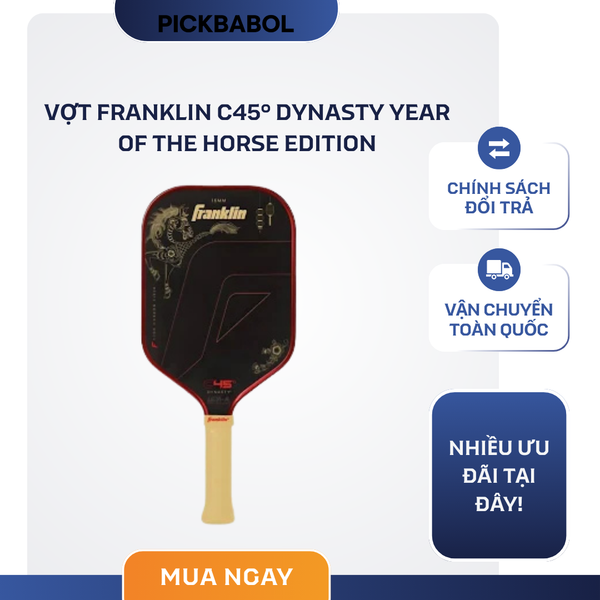  Vợt Pickleball Franklin C45° Dynasty Year of the Horse Edition 