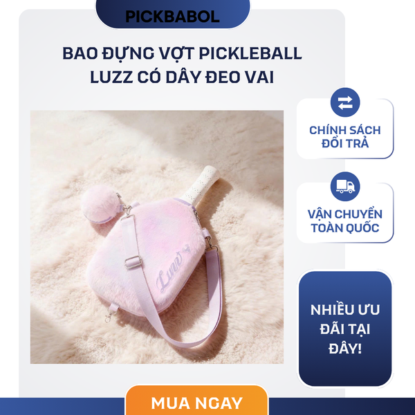  Bao Đựng Vợt Pickleball Luzz Có Dây Đeo Vai 