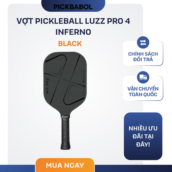  Vợt Pickleball Luzz Pro 4 Inferno 