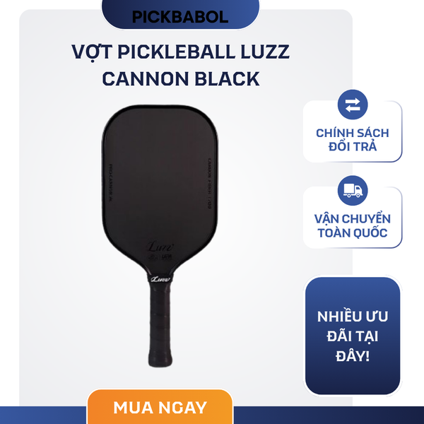  Vợt Pickleball Luzz Cannon Black 