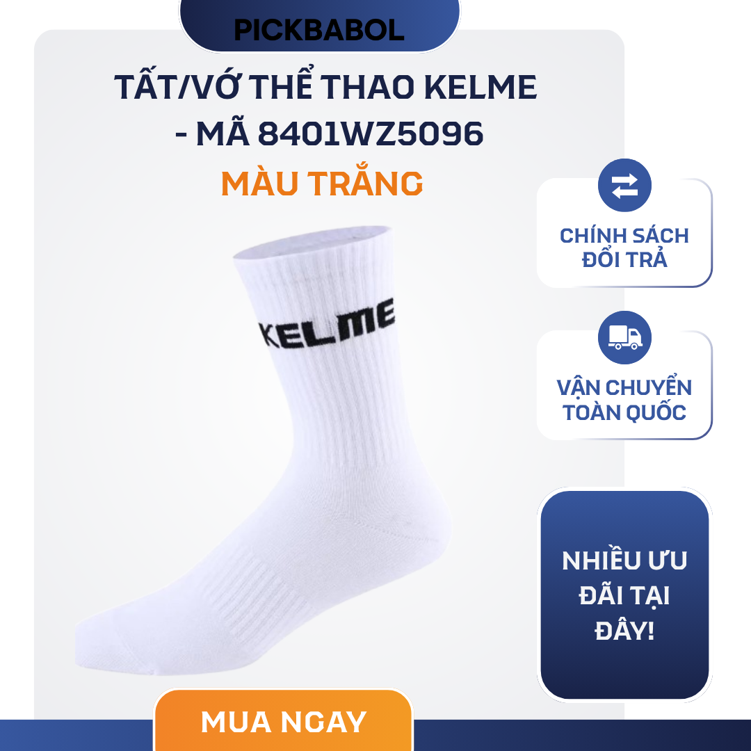  TẤT/VỚ THỂ THAO KELME - MÃ 8401WZ5096 