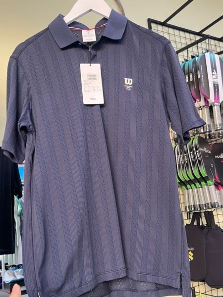  Áo Polo Nam đan cáp sợi - Wilson 