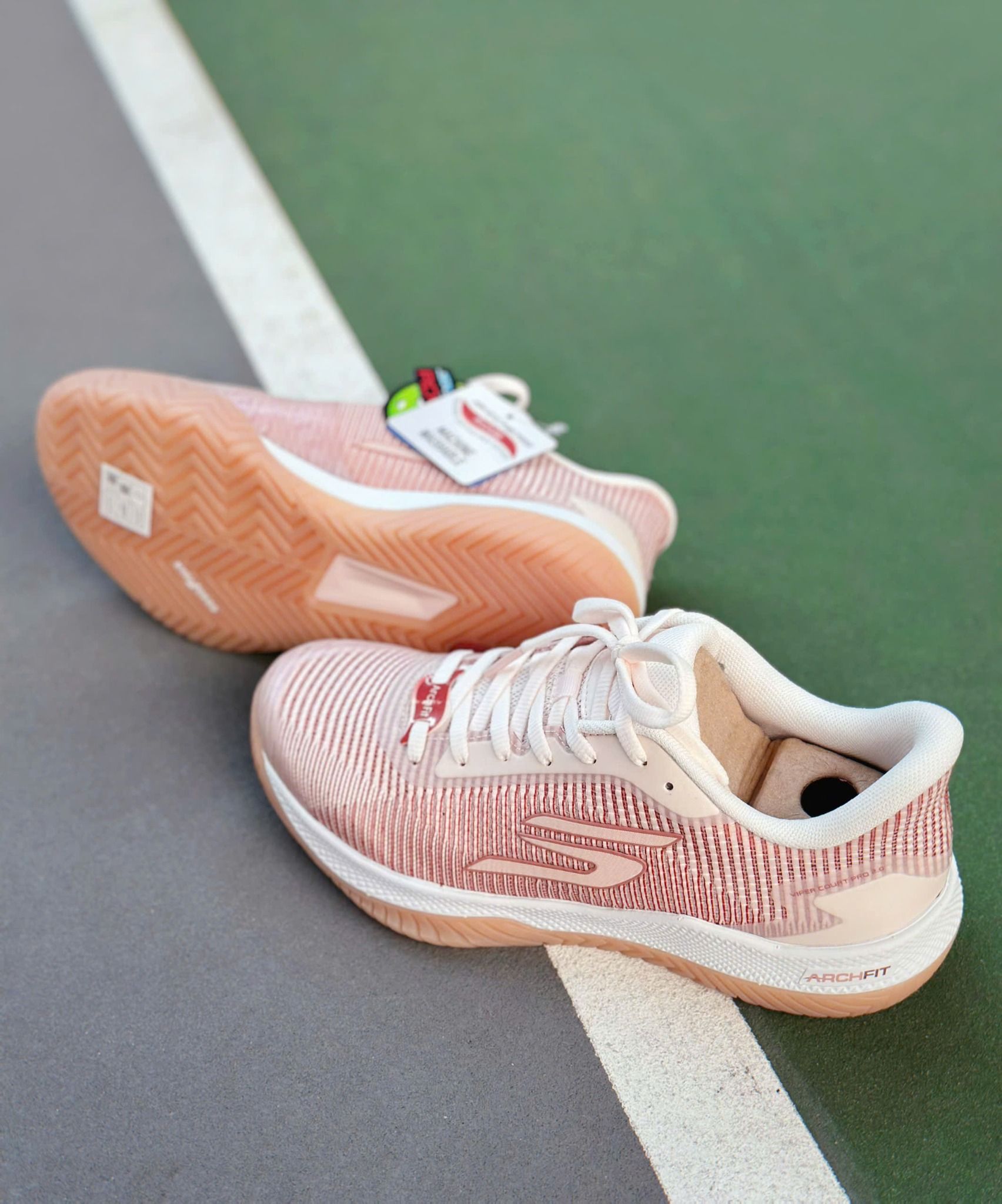  Giày Skechers 2.0 Hồng Nâu 