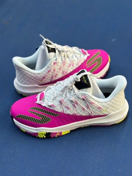  Giày Skechers Viper Court Rally - Trắng Tím 