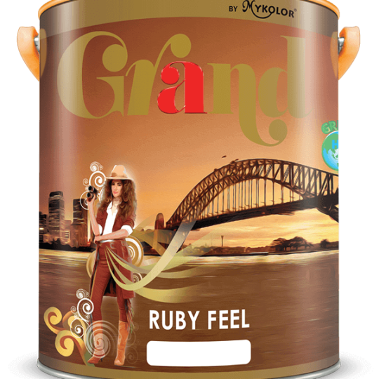  MYKOLOR GRAND RUBY FEEL SƠN NƯỚC NGOẠI THẤT BÓNG CAO CẤP 