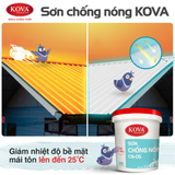  SƠN CHỐNG NÓNG HỆ NƯỚC KOVA CN-05 (20KG) 