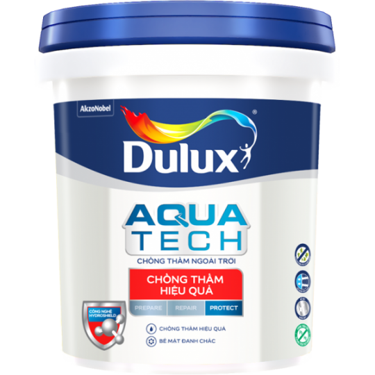  CHỐNG THẤM DULUX AQUATECH - CHỐNG THẤM HIỆU QUẢ 6KG 