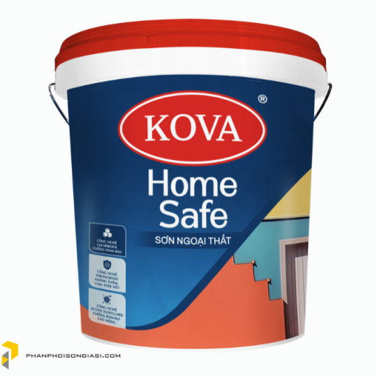  Sơn ngoại thất cao cấp KOVA Home Safe 