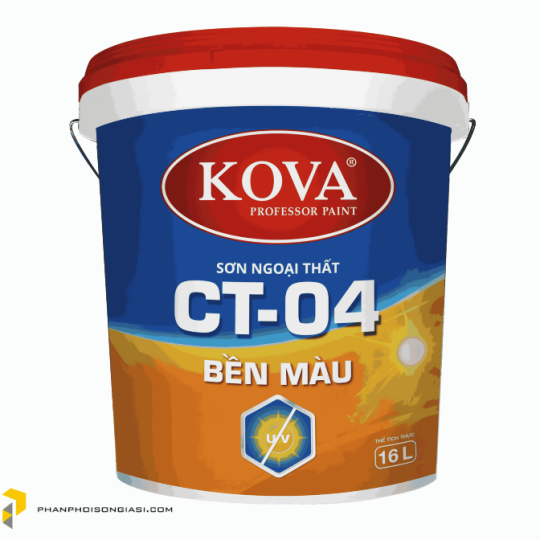  Sơn ngoại thất cao cấp KOVA CT-04 BỀN MÀU 