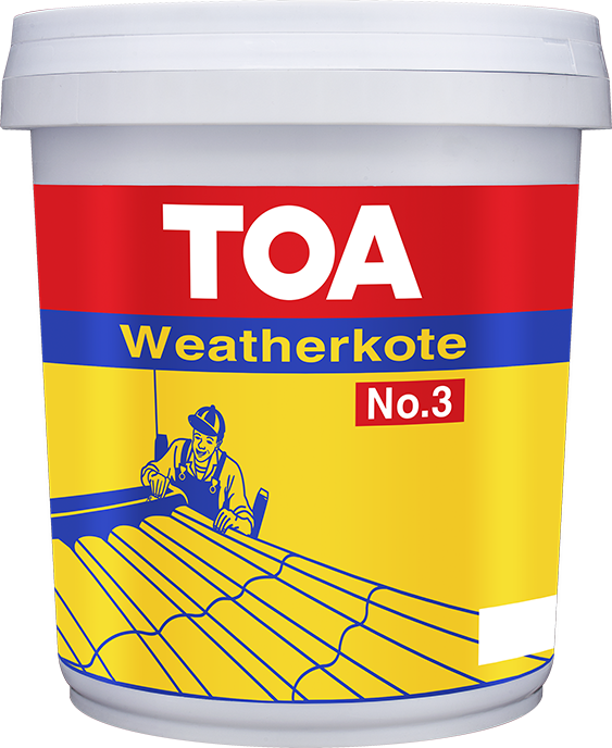  TOA Weatherkote No.3 Chống thấm đen 