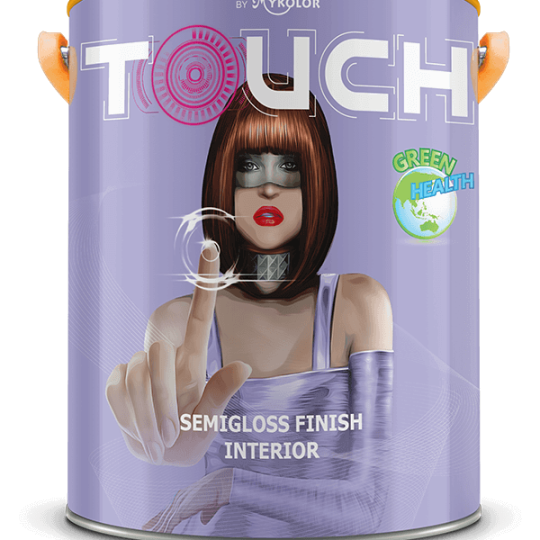  MYKOLOR TOUCH SEMIGLOSS FINISH INTERIOR SƠN NƯỚC NỘI THẤT BÓNG SEMI 