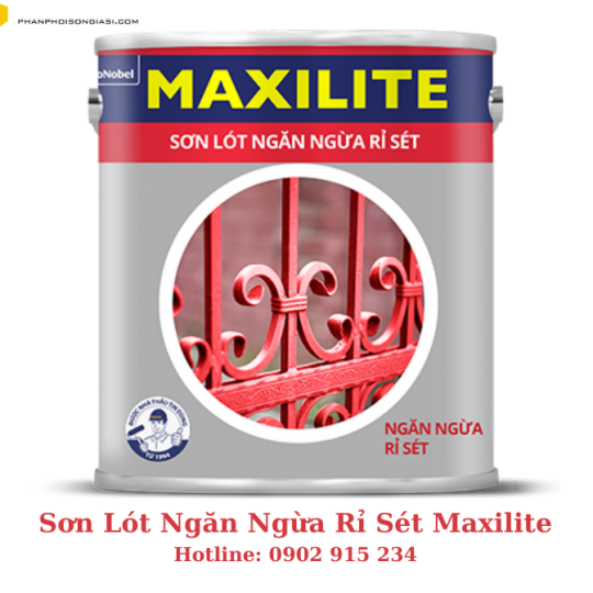  Sơn Lót Ngăn Ngừa Rỉ Sét Maxilite 