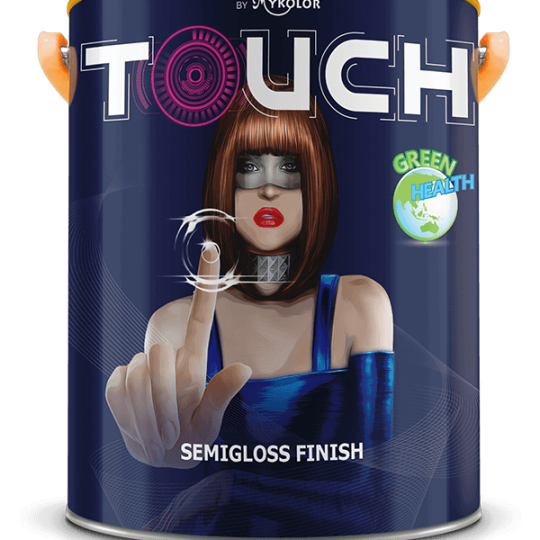  MYKOLOR TOUCH SEMIGLOSS FINISH SƠN NƯỚC NGOẠI THẤT BÓNG 