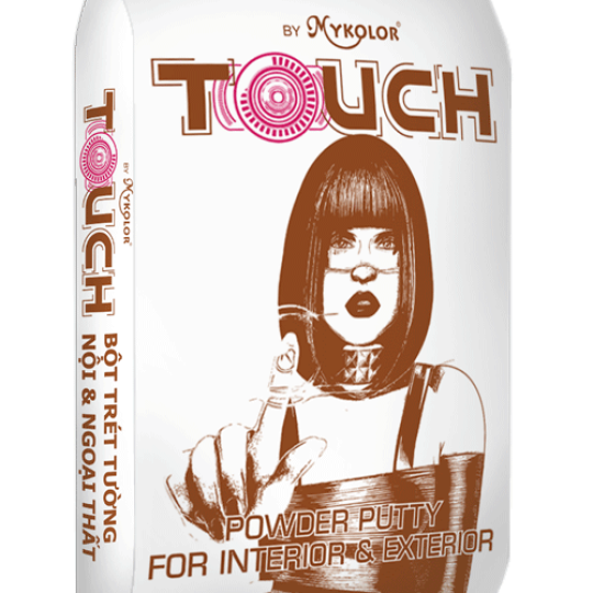  MYKOLOR TOUCH POWDER PUTTY FOR INTERIOR & EXTERIOR BỘT TRÉT TƯỜNG NỘI & NGOẠI THẤT 