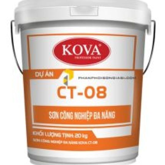  sơn công nghiệp đa năng KOVA CT-08 Sơn sân tennis, sân thể thao 