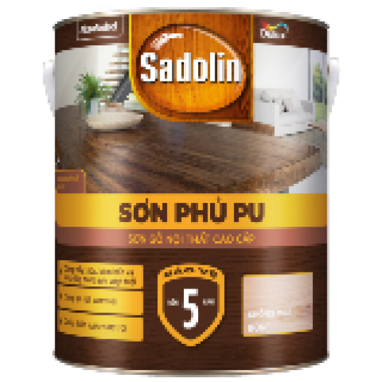  SƠN PHỦ PU DULUX NỘI THẤT CAO CẤP SADOLIN – BÓNG 