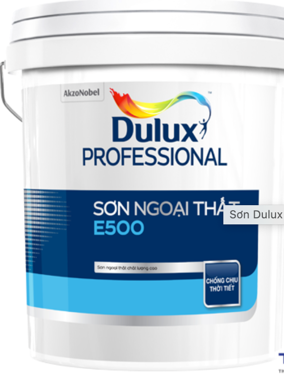  Sơn Dulux E500 Ngoại Thất 