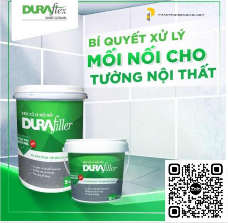  Keo Xử Lý Mối Nối DURAFiller 5kg 