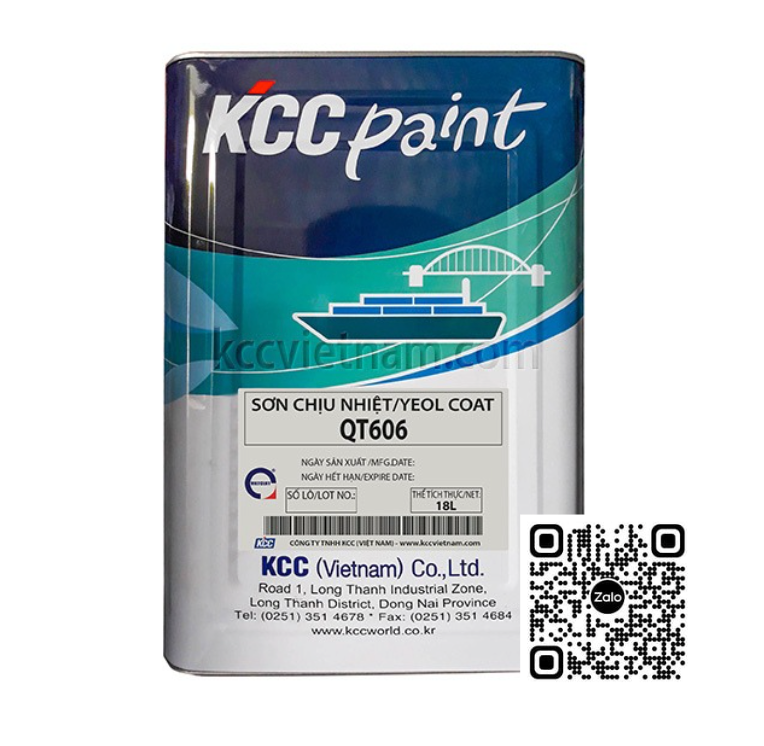  Yeolcoat QT606 - Sơn Chịu Nhiệt 200°C - 600°C 