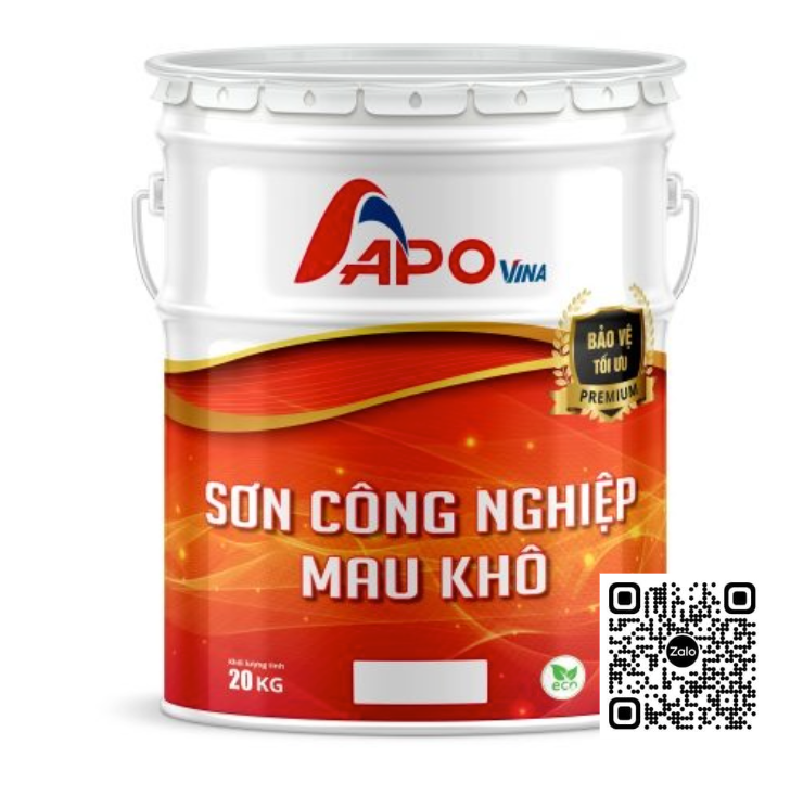  Sơn Công Nghiệp Mau Khô APOVINA 