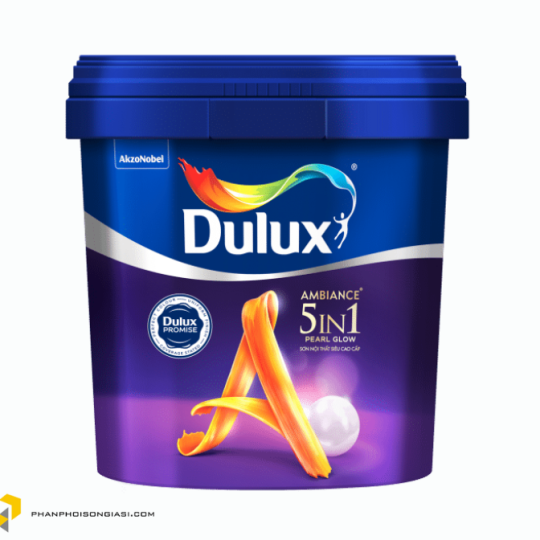  Dulux Ambiance 5in1 Pearl Glow - Bóng Mờ 66A (15 Lít) 