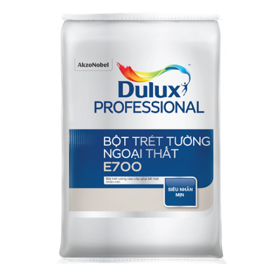  BỘT TRÉT TƯỜNG NGOẠI THẤT CAO CẤP DULUX PROFESSIONAL E700 