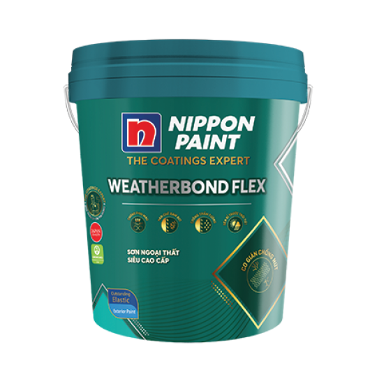  NIPPON Sơn dự án ngoại thất Weatherbond Flex 