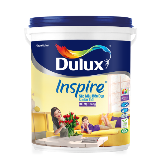  Dulux Inspire 39AB 15L - Bề mặt bóng 
