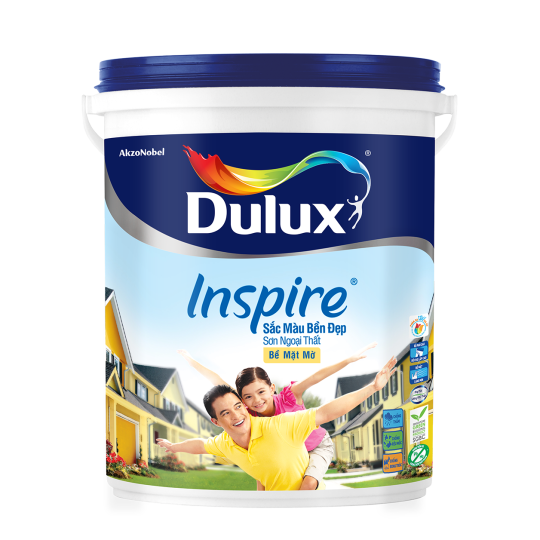  SƠN NGOẠI THẤT DULUX INSPIRE Z98- THÙNG 15L ( MỜ) 