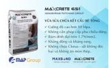  MAXCRETE 651 - 25Kg Vữa trám và không co ngót 