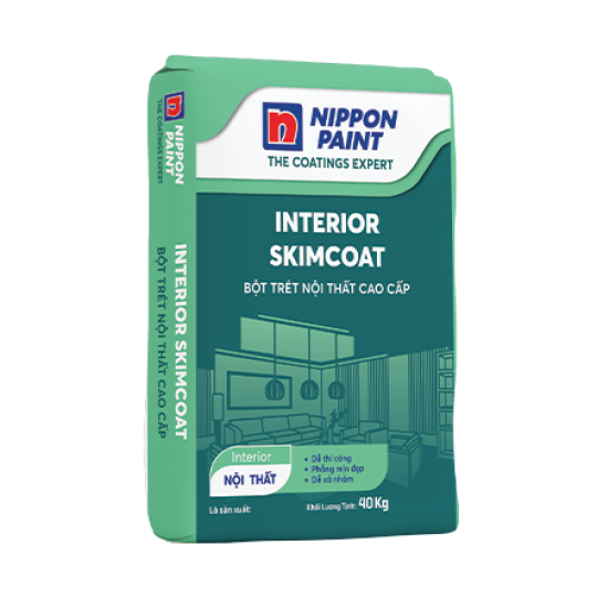  NIPPON INTERIOR SKIMCOAT - BỘT TRÉT NỘI THẤT 
