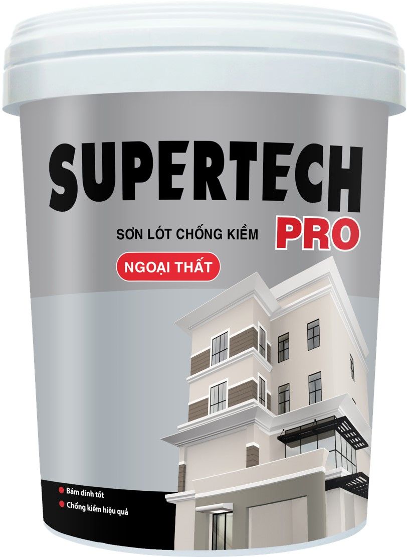  TOA Sơn Lót Supertech Pro ngoại thất 