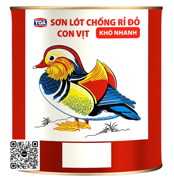  Sơn lót chống rỉ màu đỏ Con Vịt (Mandarin Duck) 