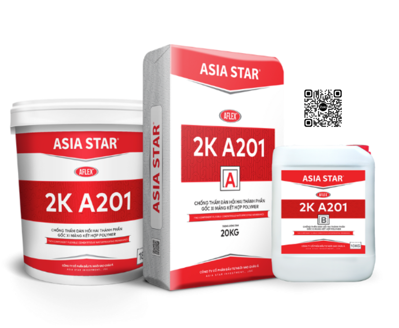  Chống thấm dân dụng 2 thành phần AFLEX 2K - A201. 