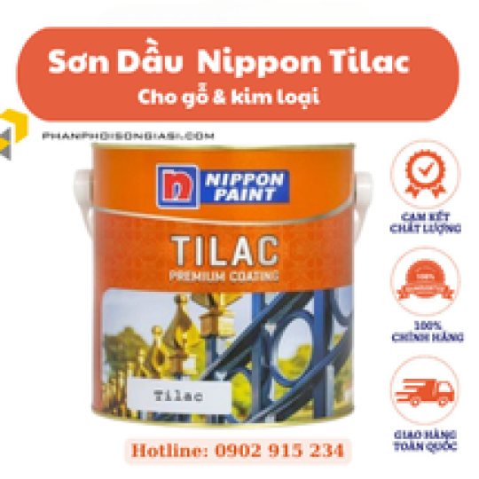  NIPPON Sơn Dầu Nippon Tilac Cho Gỗ & Kim Loại 