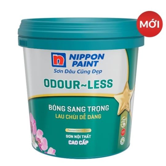  NIPPON Sơn Odour-less Bóng Sang Trọng 