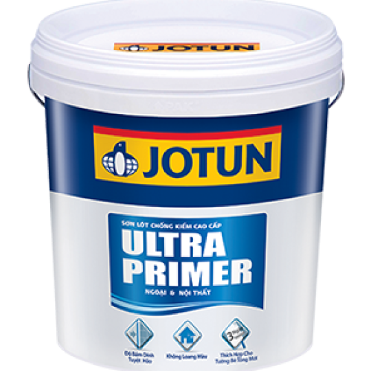  Sơn Lót Jotun Ultra Primer Giải Pháp Chống Kiềm Tối Ưu Cho Tường Bê Tông Mới 