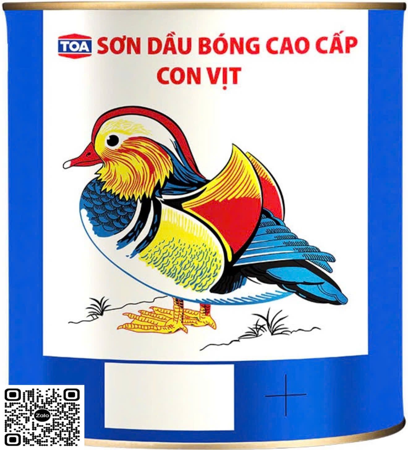  SƠN DẦU BÓNG CAO CẤP TOA CON VỊT 