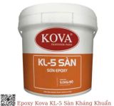  Sơn công nghiệp EPOXY KOVA KL-5 sàn kháng khuẩn 