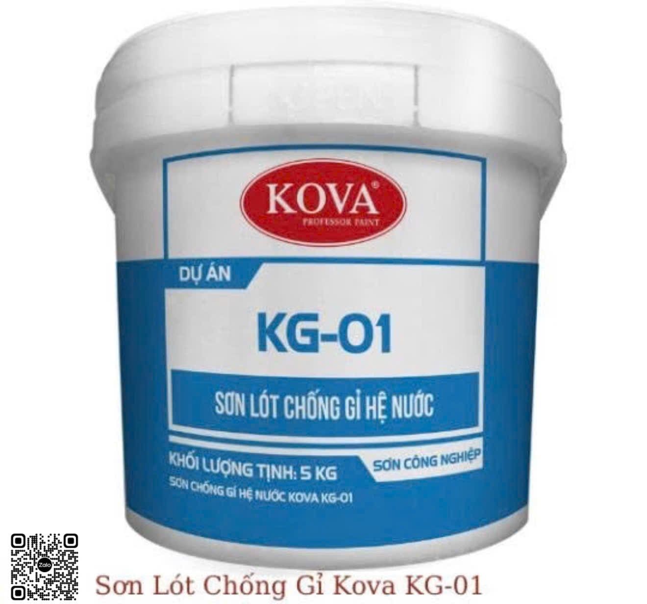  Sơn lót chống gỉ hệ nước KOVA KG-01 