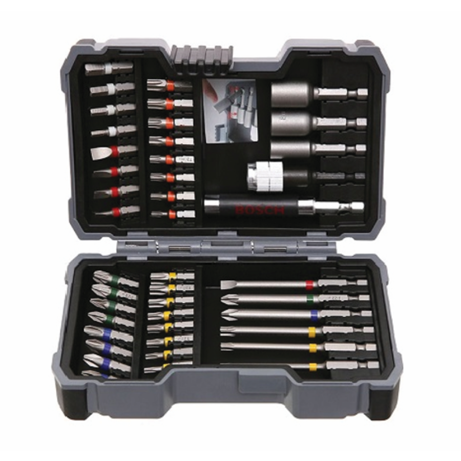  Bộ mũi khoan và đầu vặn vít hộp xám 