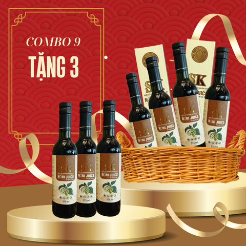COMBO 9 CHAI 375 ML TẶNG 3 CHAI CÙNG LOẠI