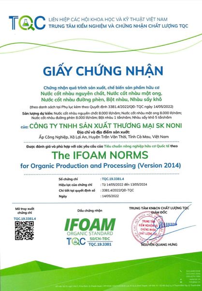 [COMBO 10 CHAI] Nước Cốt Nhàu Nguyên Chất SK NONI 750 ml TĂNG ĐỀ KHÁNG, GIẢM ĐAU NHỨC, HỖ TRỢ ĐẸP DA